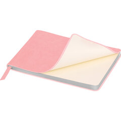 Еженедельник датированный 2026 МАЛЫЙ ФОРМАТ 105&times;160 мм, А6, BRAUBERG &laquo;Blaze&raquo;, фольга, розовый, 117215