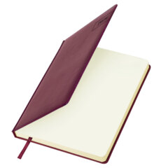 Ежедневник датированный 2026 БОЛЬШОЙ ФОРМАТ 210&times;297 мм, А4, BRAUBERG &laquo;Imperial&raquo;, под кожу, бордо, 117248