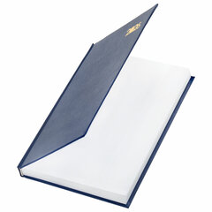 Ежедневник датированный 2026 145&times;215 мм, А5, STAFF, обложка бумвинил, синий, 117305