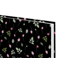 Ежедневник датированный 2026 145&times;215 мм, А5, STAFF, ламинированная обложка, &laquo;Flower pattern&raquo;, 117327