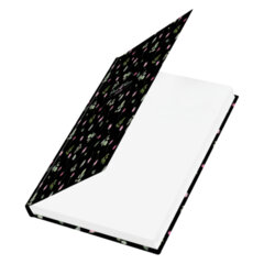 Ежедневник датированный 2026 145&times;215 мм, А5, STAFF, ламинированная обложка, &laquo;Flower pattern&raquo;, 117327