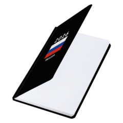 Ежедневник датированный 2026 с резинкой 145&times;203 мм, А5, BRAUBERG, твердый, &laquo;Россия&raquo;, 117332