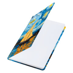 Ежедневник датированный 2026 с резинкой 145&times;203 мм, А5, BRAUBERG, твердый, &laquo;Живопись&raquo;, 117342