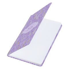 Ежедневник датированный 2026 с резинкой 145&times;203 мм, А5, BRAUBERG твердый, фольга, &laquo;Лаванда&raquo;, 117344