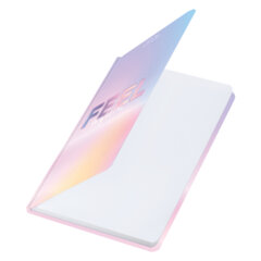 Ежедневник датированный 2026 с резинкой 145&times;203 мм, А5, BRAUBERG, твердый, &laquo;Нежность&raquo;, 117347