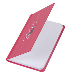 Еженедельник датированный 2026 с резинкой 171&times;93 мм, BRAUBERG, твердый, УФ-ЛАК, 64 л., &laquo;Кот&raquo;, 117349