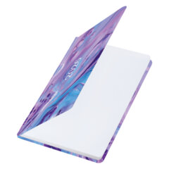 Еженедельник датированный 2026 с резинкой 171&times;93 мм, BRAUBERG, твердый, УФ-ЛАК, 64 л., &laquo;Мрамор&raquo;, 117352