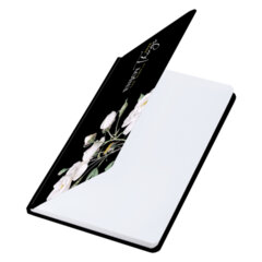 Еженедельник датированный 2026 с резинкой 171&times;93 мм, BRAUBERG, твердый, УФ-ЛАК, 64 л., &laquo;Розы&raquo;, 117353