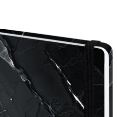 Еженедельник датированный 2026 с резинкой 171&times;93 мм, BRAUBERG, твердый, УФ-ЛАК, 64 л., &laquo;Marble&raquo;, 117357