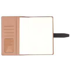 Ежедневник датированный 2026, А5, 143&times;218 мм, BRAUBERG &laquo;Journal&raquo;, под кожу, застежка, держатель для ручки, органайзер, черный, 117382