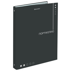 Папка-портфолио универсальная, 4 кольца, 20 файлов, 7БЦ матовая, BRAUBERG &laquo;Minimalism&raquo;, 117553