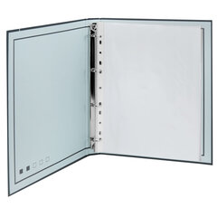 Папка-портфолио универсальная, 4 кольца, 20 файлов, 7БЦ матовая, BRAUBERG &laquo;Minimalism&raquo;, 117553