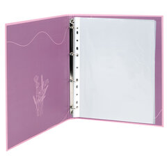 Папка-портфолио универсальная, 4 кольца, 20 файлов, 7БЦ матовая, BRAUBERG, &laquo;Gentle&raquo;, 117558