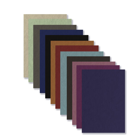 Бумага для пастели ФАКТУРНАЯ, А3, в коробке, 36 листов, 12 цветов, 270 г/м2, BRAUBERG ART, 117760 - фото 2