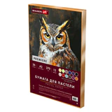 Бумага для пастели ФАКТУРНАЯ, А3, в коробке, 36 листов, 12 цветов, 270 г/м<sup>2</sup>, BRAUBERG ART, 117760