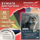 Бумага для пастели АБРАЗИВНАЯ А4, 190х270 мм, в коробке, 40 листов, 10 цветов, 240 г/м2, BRAUBERG ART, 117767