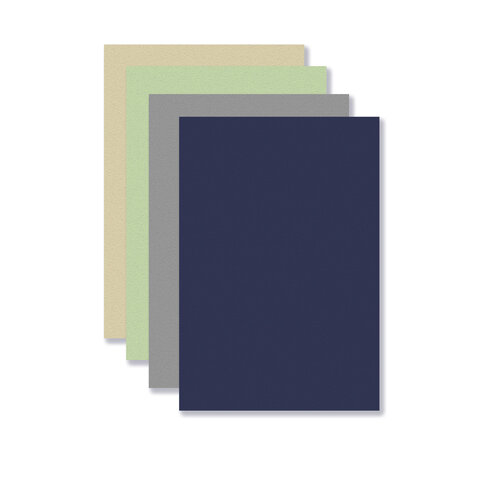 Бумага для пастели АБРАЗИВНАЯ А3, альбом (склейка), 20 листов, 4 цвета, 240 г/м2, BRAUBERG ART, 117770 - фото 2