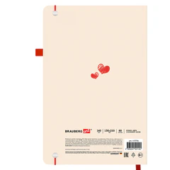 Скетчбук, слоновая кость 140 г/<wbr/>м<sup>2</sup>, 130&times;210 мм, 80 л., софт-тач, резинка, BRAUBERG ART CLASSIC, &laquo;Аффирмация&raquo;, 117776