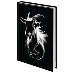 Ежедневник датированный 2027 145&times;215 мм, А5, STAFF, ламинированная обложка, &laquo;Символ года&raquo;, 117801