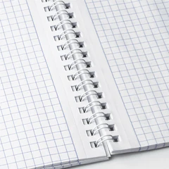 Блокнот А5 146&times;206 мм, 80 л., гребень, подложка, клетка, кросс-серия &laquo;МОРАНДИ&raquo;, 4 цвета, BRAUBERG, 118553