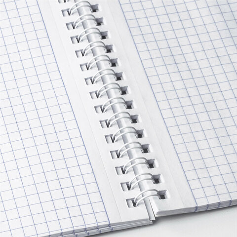 Блокнот А5, 146х206 мм, 80 л., гребень, подложка, клетка, кросс-серия "МОРАНДИ", 4 цвета, BRAUBERG, 118553 - фото 3