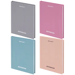 Блокнот МАЛЫЙ ФОРМАТ (110&times;147 мм), А6, 80 л., твёрдый, клетка, BRAUBERG, МОРАНДИ, 118557