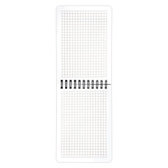 Блокнот МАЛОГО ФОРМАТА А6, 105&times;148 мм, 60 л., гребень, пластик, клетка, BRAUBERG, черный, фольга, 118624