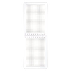 Блокнот ДЭК А6, 105&times;148 мм, 60 л., КОМПЛЕКТ 3 шт., гребень, пластик, клетка, BRAUBERG &laquo;Mineral&raquo;, АССОРТИ, 118627