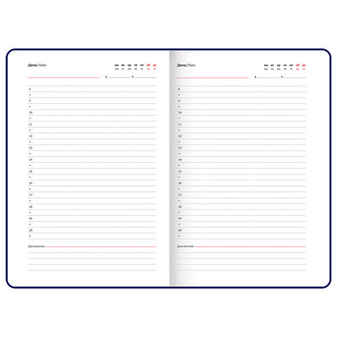 Ежедневник недатированный А5, 148x218 мм, BRAUBERG "Inspiration", под кожу, застежка, цветной срез, 160 листов, бирюзовый, 118651 - фото 14