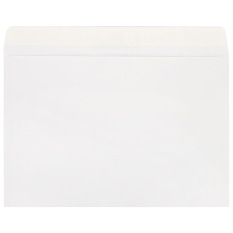 Конверты С4 (229х324 мм), отрывная лента, 100 г/м2, КОМПЛЕКТ 500 шт., STAFF, 118666 - фото 2