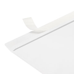 Конверты С4 (229&times;324 мм), отрывная лента, 80 г/<wbr/>м<sup>2</sup>, КОМПЛЕКТ 50 шт., внутренняя запечатка, STAFF, 118668