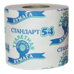 Бумага туалетная бытовая, 38 м, ОСТРОВСКАЯ, на втулке (эконом)