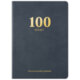 Дневник читательский "100 КНИГ", синий, 13х18 см, 104 листа, обложка кожзам, BRAUBERG, 118782