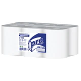 Полотенца бумажные с центральной вытяжкой 150 м, PROtissue (M1) PREMIUM, 2-слойные, белые, КОМПЛЕКТ 6 рулонов, С224