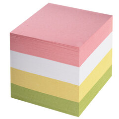 Блок для записей STAFF, проклеенный, куб 8&times;8 см, 800 листов, цветной, 120383