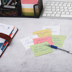 Блок для записей STAFF, проклеенный, куб 8&times;8 см, 800 листов, цветной, 120383