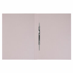 Скоросшиватель картонный мелованный BRAUBERG, гарантированная плотность 360 г/<wbr/>м<sup>2</sup>, синий, до 200 листов, 121518