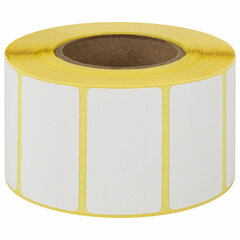 Термоэтикетки ЭКО, 43&times;25 мм, 1000 этикеток в ролике, 122066