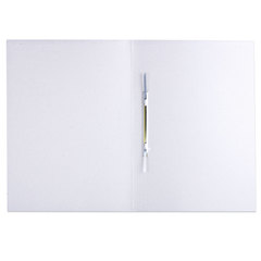 Скоросшиватель картонный BRAUBERG, гарантированная плотность 280 г/<wbr/>м<sup>2</sup>, до 200 л., 122291