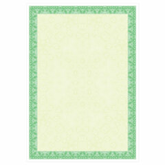 Сертификат-бумага для лазерной печати BRAUBERG, А4, 25 листов, 115 г/<wbr/>м<sup>2</sup>, &laquo;Зеленый интенсив&raquo;, 122623