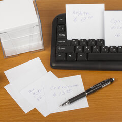 Блок для записей ОФИСМАГ непроклеенный, куб 9&times;9&times;9 см, белый, белизна 95-98%, 123019