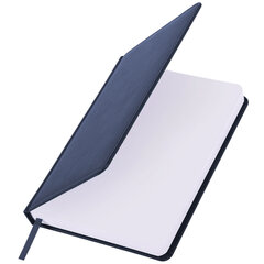 Ежедневник недатированный А5 138&times;213 мм BRAUBERG &laquo;Favorite&raquo; под кожу, 160 л., темно-синий, 123396