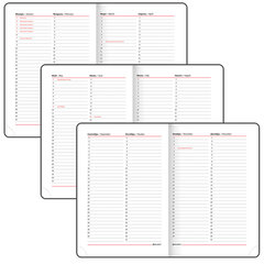 Ежедневник недатированный А5 138&times;213 мм BRAUBERG &laquo;Favorite&raquo; под кожу, 160 л., темно-синий, 123396