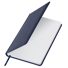 Ежедневник недатированный А5 138&times;213 мм BRAUBERG &laquo;Profile&raquo; балакрон, 136 л., синий, 123426