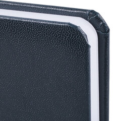 Ежедневник недатированный МАЛЫЙ ФОРМАТ А6 (100&times;150 мм) BRAUBERG &laquo;Select&raquo;, балакрон, 160 л., темно-синий, 123481