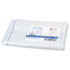 Конверт-пакеты ПОЛИЭТИЛЕН С4 (229&times;324 мм) до 160 л., отрывная лента, &laquo;Куда-Кому&raquo;, КОМПЛЕКТ 10 шт., 11003.10