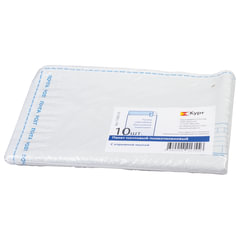 Конверт-пакеты ПОЛИЭТИЛЕН В4 (250&times;353 мм) до 300 л., отрывная лента, &laquo;Куда-Кому&raquo;, КОМПЛЕКТ 10 шт., 11004.10