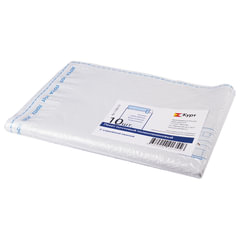 Конверт-пакеты ПОЛИЭТИЛЕН E4 (280&times;380 мм) до 500 л., отрывная лента, &laquo;Куда-Кому&raquo;, КОМПЛЕКТ 10 шт., 11005.10