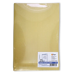 Конверт-пакеты С4 объемные (229&times;324&times;40 мм), до 250 листов, крафт-бумага, отрывная полоса, КОМПЛЕКТ 25 шт., 381227.25
