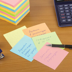 Блок для записей ОФИСМАГ непроклеенный, куб 9&times;9&times;9 см, цветной, 124444